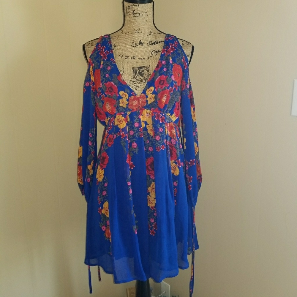 Free people open shoulder dress